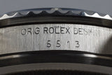 1983 Rolex Submariner 5513 Mark V Maxi Dial