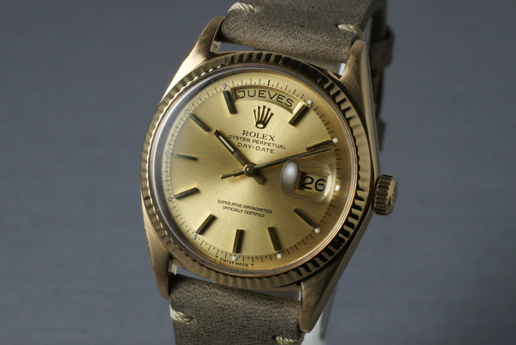 1972 Rolex YG Day-Date 1803