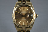 1978 Rolex 14K Date 1501 with Brown Dial