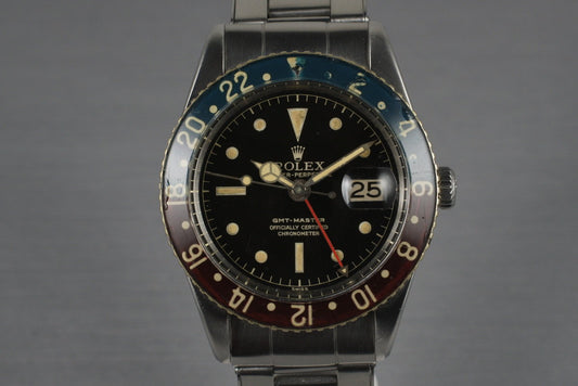 1954 Rolex GMT 6542 with Original Bakelite Bezel