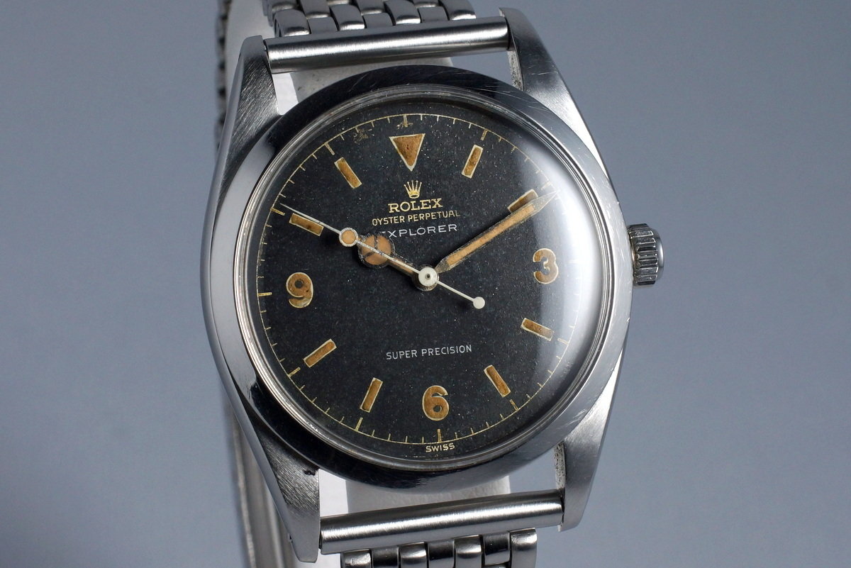 HQ Milton 1958 Rolex Explorer 1 5504 Inventory 6610 For Sale
