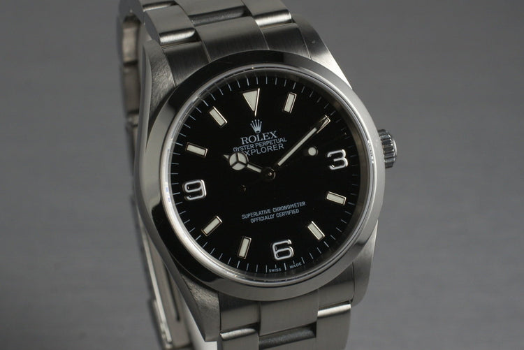 2006 Rolex Explorer 114270 with Box and Papers