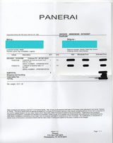 2007 Panerai PAM 118 Marina Titanium with Box and Papers