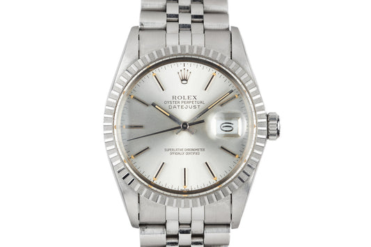 1986 Rolex DateJust 16030 Silver Dial