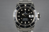 1991 Rolex Submariner 16610 with Box and Papers