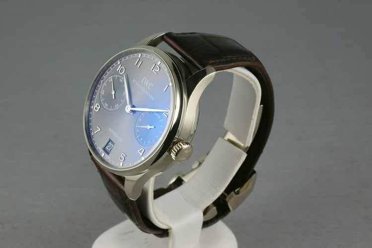 IWC Watches - Portuguese Automatic White Gold 7 day power reserve