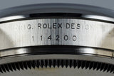 2006 Rolex Air King 114200 Blue Roman Dial
