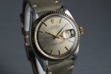 1969 Rolex Two Tone DateJust 1601 with Brown Dial