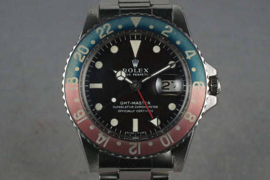 1968 Rolex GMT-Master 1675 with Mark 1 dial