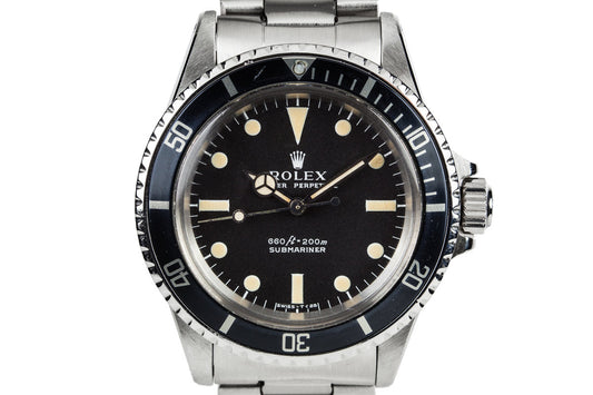 1973 Rolex Submariner 5513 "Serif" Dial