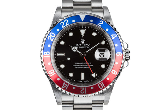 2003 Rolex GMT-Master II 16710 "Pepsi" with Box and Papers