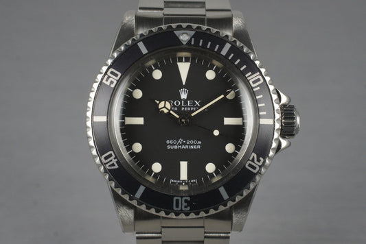 1978 Rolex Submariner 5513