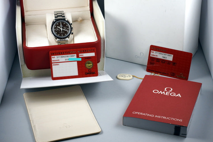 Omega Speedmaster Moonwatch 311.30.42.30.13.001 with Box and Papers
