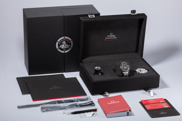 2020 Omega Speedmaster Professional 311.30.42.300.1 with Box & Card