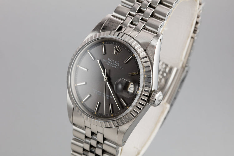 1973 Rolex DateJust 1603 with Grey Sigma Dial