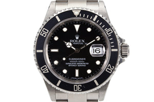 2006 Rolex Submariner 16610 with Box and Papers