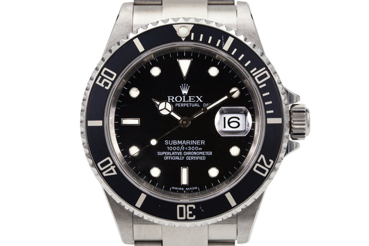 HQ Milton - 2006 Rolex Submariner 16610LV with Green Bezel Insert,  Inventory #9721, For Sale