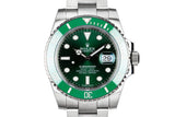 2018 Rolex Ceramic Submariner 116610LV "Hulk" with Box and Papers