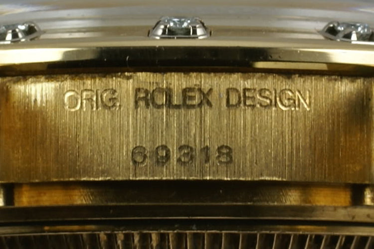Rolex Ladies Masterpiece 69318 with12 Diamond Bezel
