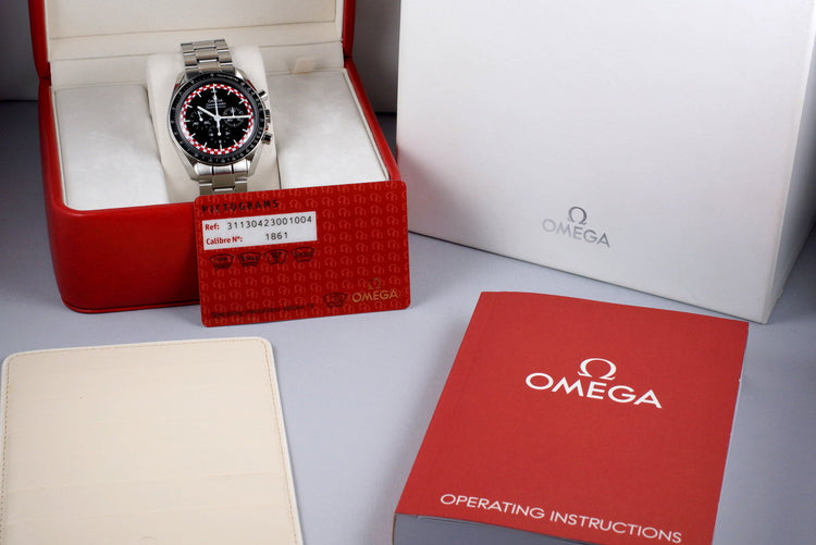2013 Omega Speedmaster 311.30.42.30.01.004 Racing ‘Tin Tin’ Dial with Box and Card