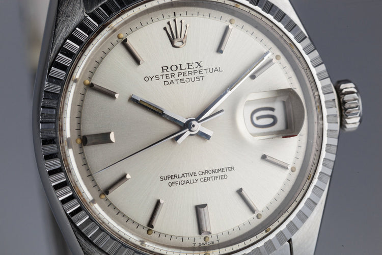 1970 Rolex DateJust 1603 Silver Dial