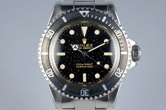 1966 Rolex Submariner 5513 Gilt Dial