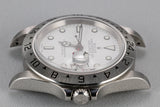 2003 Rolex Explorer II 16570 T White Dial with Box and Papers
