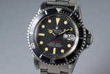 1971 Rolex Red Submariner 1680 Mark V Dial