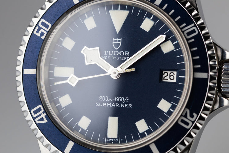 1980 Tudor Submariner Blue "Snowflake" 94110