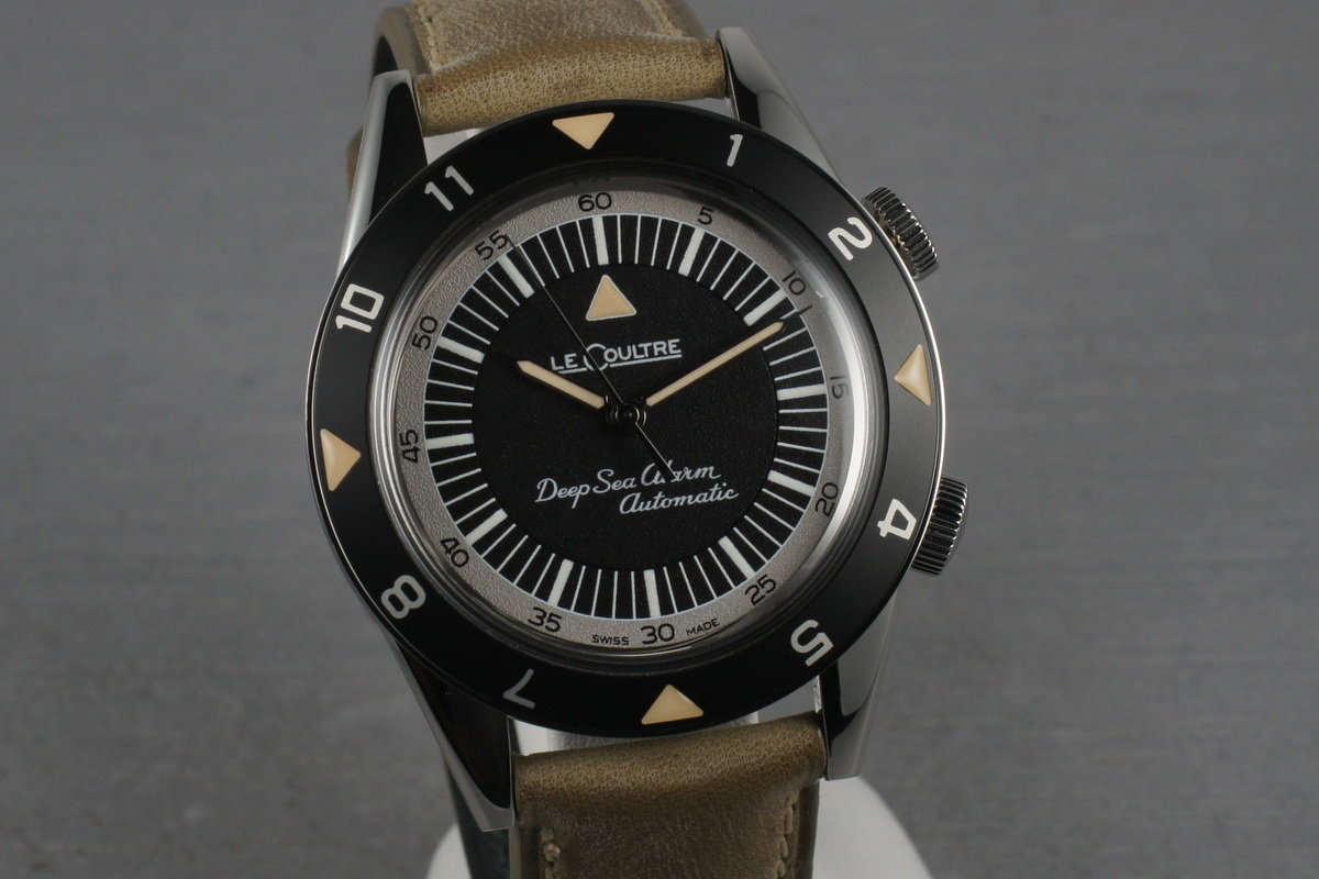 HQ Milton Jaeger leCoultre MEMOVOX TRIBUTE DEEP SEA USA VERSION