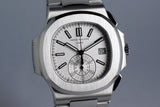 2016 Patek Philippe Nautilus Chronograph 5980/1A with Box and Papers