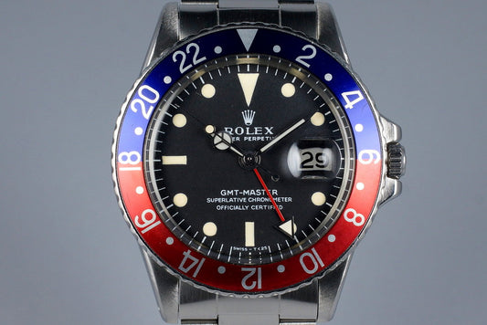 1972 Rolex GMT 1675 Mark I Dial