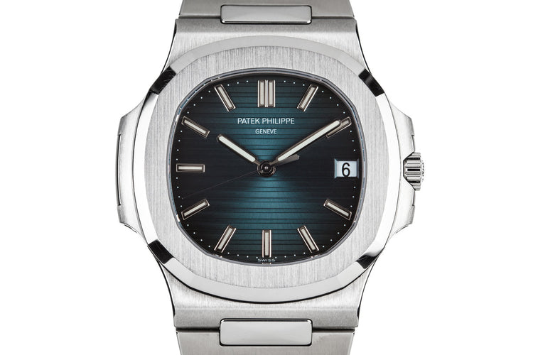 2013 Patek Philippe Nautilus Blue Dial 5711/1A-010 with Box and Papers