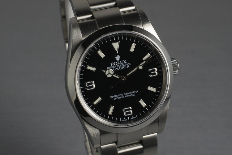 2005 Rolex Explorer 114270 with Box and Papers