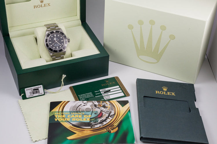 2010 Rolex Submariner 14060m with Box and Papers