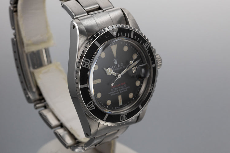 1969 Rolex Red Submariner 1680 with Meters First Dial