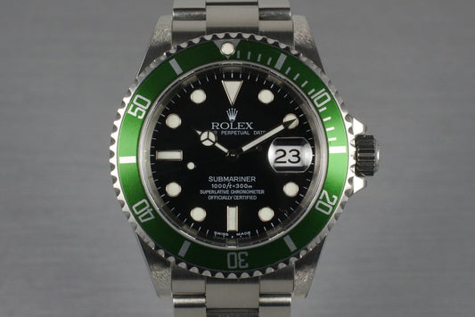 2005 Rolex Submariner 16610V with Box and Papers