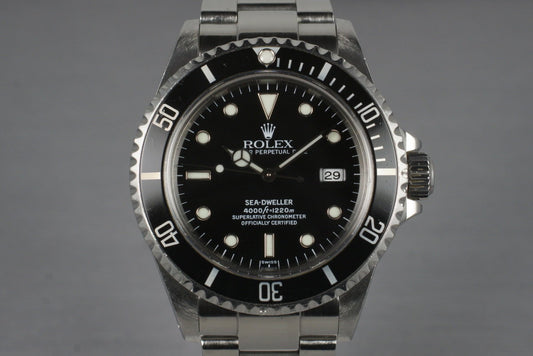 1997 Rolex Sea Dweller 16600