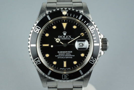 1991 Rolex Submariner 16610