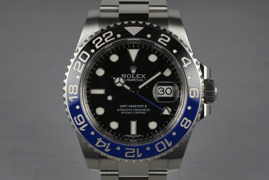 2013 Rolex GMT II 116710BLNR with Box and Papers