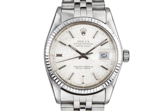 1983 Rolex DateJust 16014 with Linen Dial