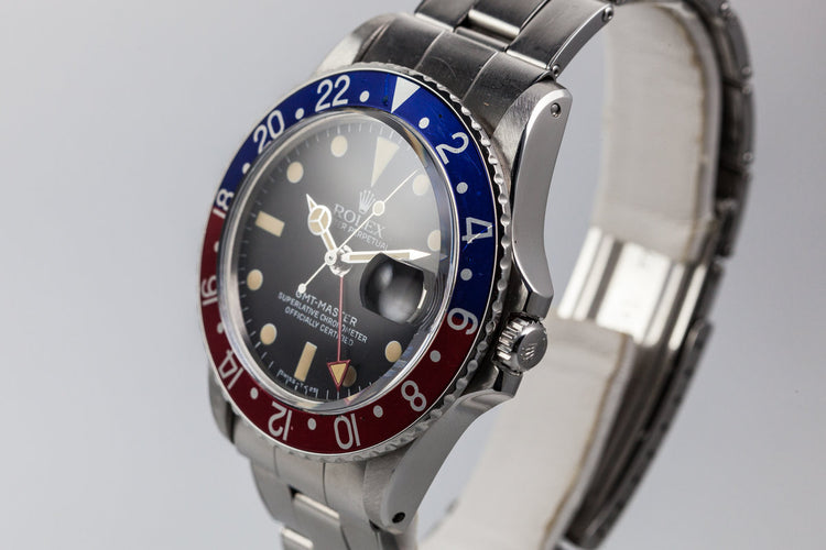 1972 Rolex GMT-Master 1675 All Red GMT Hand