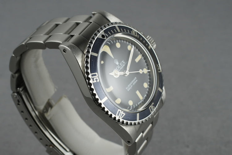 1983 Rolex Submariner 5513 with Maxi Mark V Dial