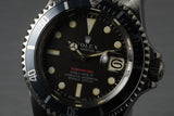 1969 Rolex Red Submariner 1680 with Brown Dial and Papers
