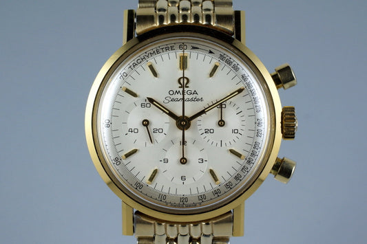 1965 Omega Gold Cap Seamaster 300 105.005 Caliber 321