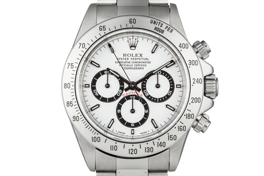 1998 Rolex Daytona 16520 White Dial