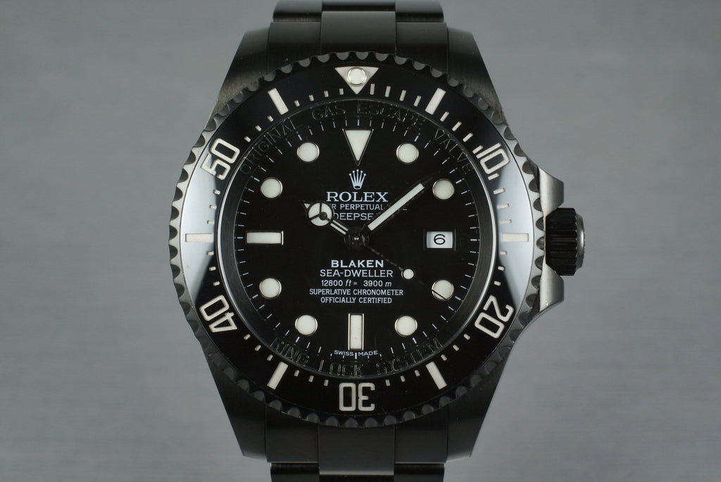 Rolex blaken sea dweller Clearance