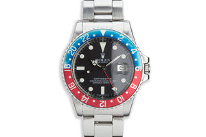 1978 Vintage Rolex GMT-Master 1675 Matte Dial with 