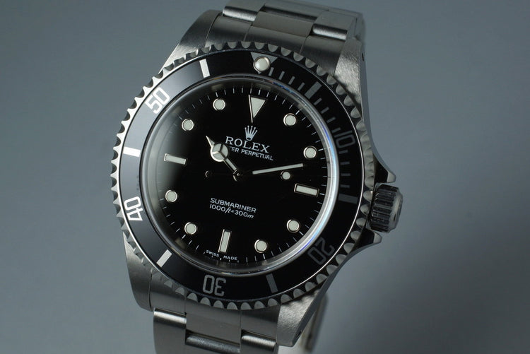 2003 Rolex Submariner 14060M
