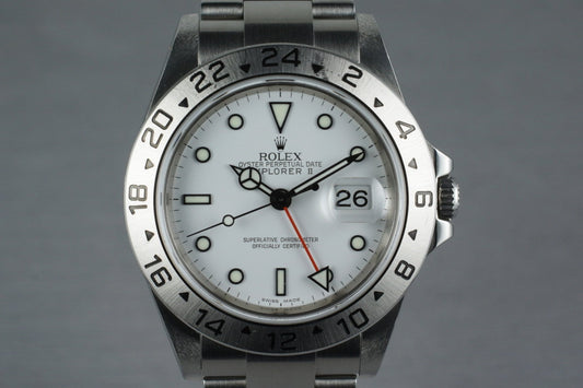 2006 Rolex Explorer II 16570 with Box and Papers